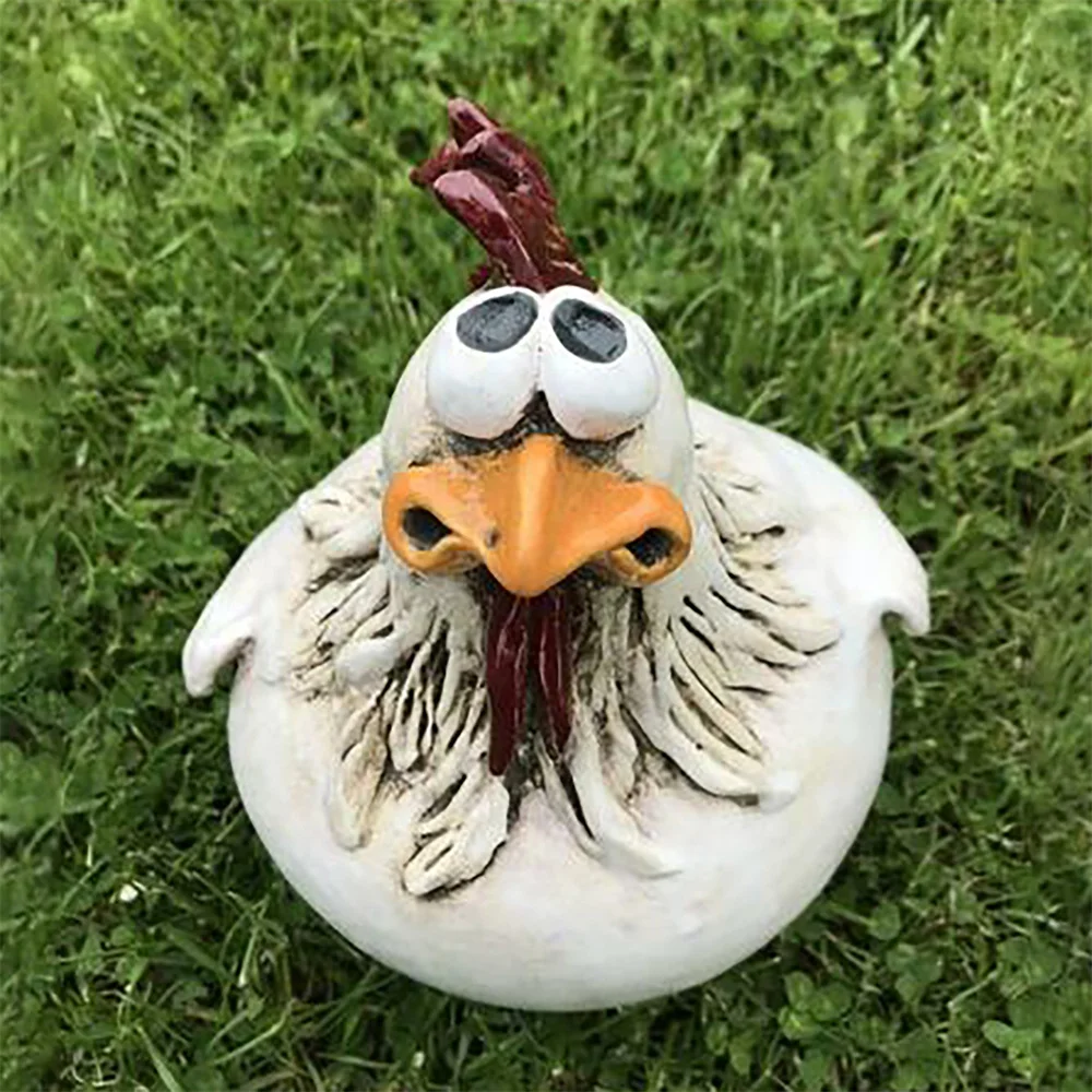 Spoof Cock Ornaments Cartoon Resin Animal Modeling Courtyard Decoration Home Hen Sculpture Funny Gardening Supplies Crafts
Spoof Cock Ornaments Cartoon Resin Animal Modeling Courtyard Decoration Home Hen Sculpture Funny Gardening Supplies Crafts