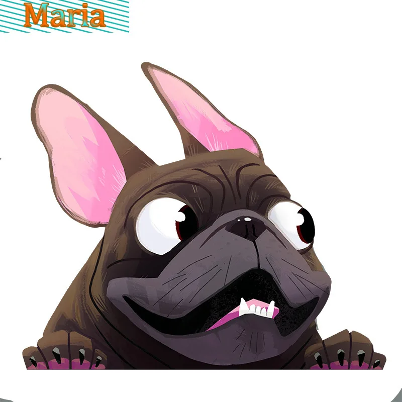 Cartoon Bulldog Car Sticker 3D Dog Vinyl Body Decal Animal Waterproof Auto Bumper Van Bike Offroad RV
Cartoon Bulldog Car Sticker 3D Dog Vinyl Body Decal Animal Waterproof Auto Bumper Van Bike Offroad RV