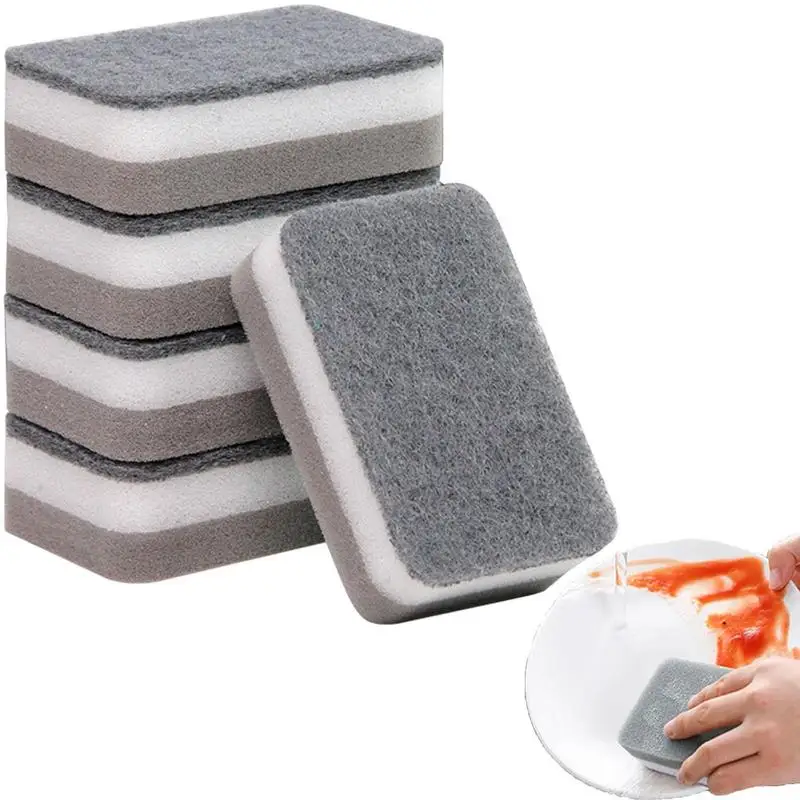 Double Sided Sponge Thick Dish Sponges For Washing Dishes Odor-Proof Multiple-Purpose Scrubbing Sponge For Kitchen And Bathroom
Double Sided Sponge Thick Dish Sponges For Washing Dishes Odor-Proof Multiple-Purpose Scrubbing Sponge For Kitchen And Bathroom