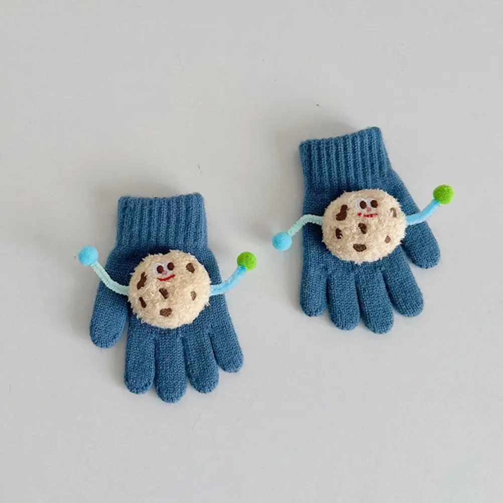 Cartoon-themed Warm Gloves Fun Cartoon Cookie Decor Kids Winter Gloves for Boys Girls High Elastic Knitting Gloves for Autumn
Cartoon-themed Warm Gloves Fun Cartoon Cookie Decor Kids Winter Gloves for Boys Girls High Elastic Knitting Gloves for Autumn