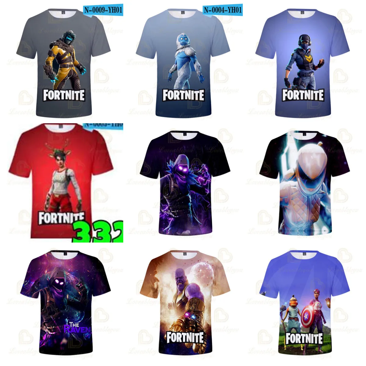 Men Women NEW Fortnite T-shirts Kids Hero Tops 2022 Boys Girls Shoot Game 3D Print T-shirt Tshirt Harajuku Clothing
Men Women NEW Fortnite T-shirts Kids Hero Tops 2022 Boys Girls Shoot Game 3D Print T-shirt Tshirt Harajuku Clothing