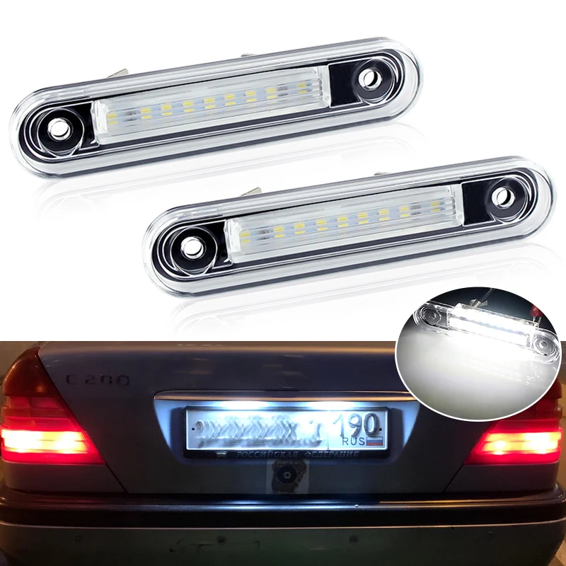 Комплект Из 2 Светодиодных Фонарей Подсветки Номерного Знака Для Mercedes-Benz E-Class W124 W201 C-Class W202 A1248200256
Комплект Из 2 Светодиодных Фонарей Подсветки Номерного Знака Для Mercedes-Benz E-Class W124 W201 C-Class W202 A1248200256