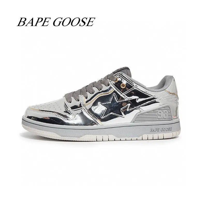 Кроссовки Bape Goose для мужчин и женщин, модная Уличная обувь для бега, обувь для влюбленных мальчиков и девочек, унисекс, спортивная обувь 25
Кроссовки Bape Goose для мужчин и женщин, модная Уличная обувь для бега, обувь для влюбленных мальчиков и девочек, унисекс, спортивная обувь 25