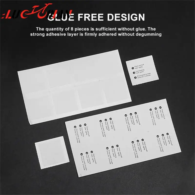 Good Sealing Bike Tire Patch Quick Drying Glue-free Tyre Protection Upgraded Strong Adhesive Bicycle Tire Patch Portable
Good Sealing Bike Tire Patch Quick Drying Glue-free Tyre Protection Upgraded Strong Adhesive Bicycle Tire Patch Portable