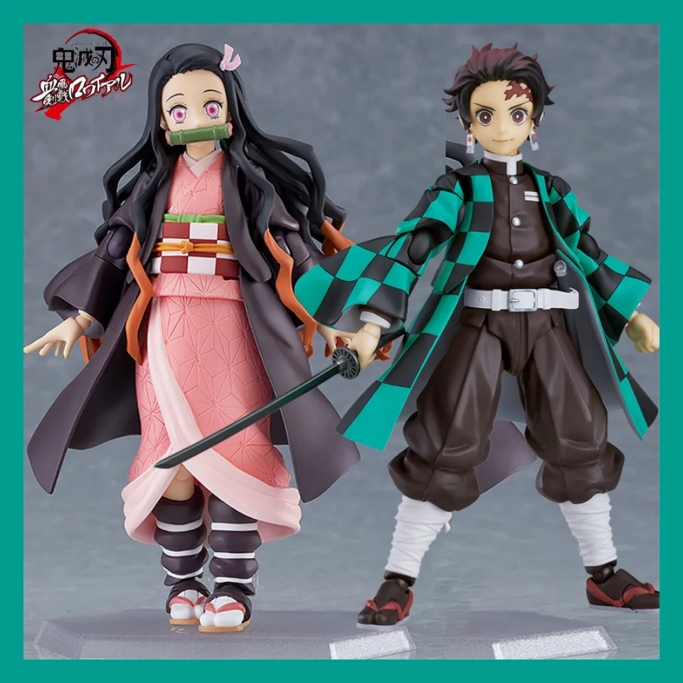 

Demon Slayer Anime Action Figure Kimetsu No Yaiba Figma Original 508-dx Kamado Nezuko Figma Hashibira Inosuke 533-dx Model Toys