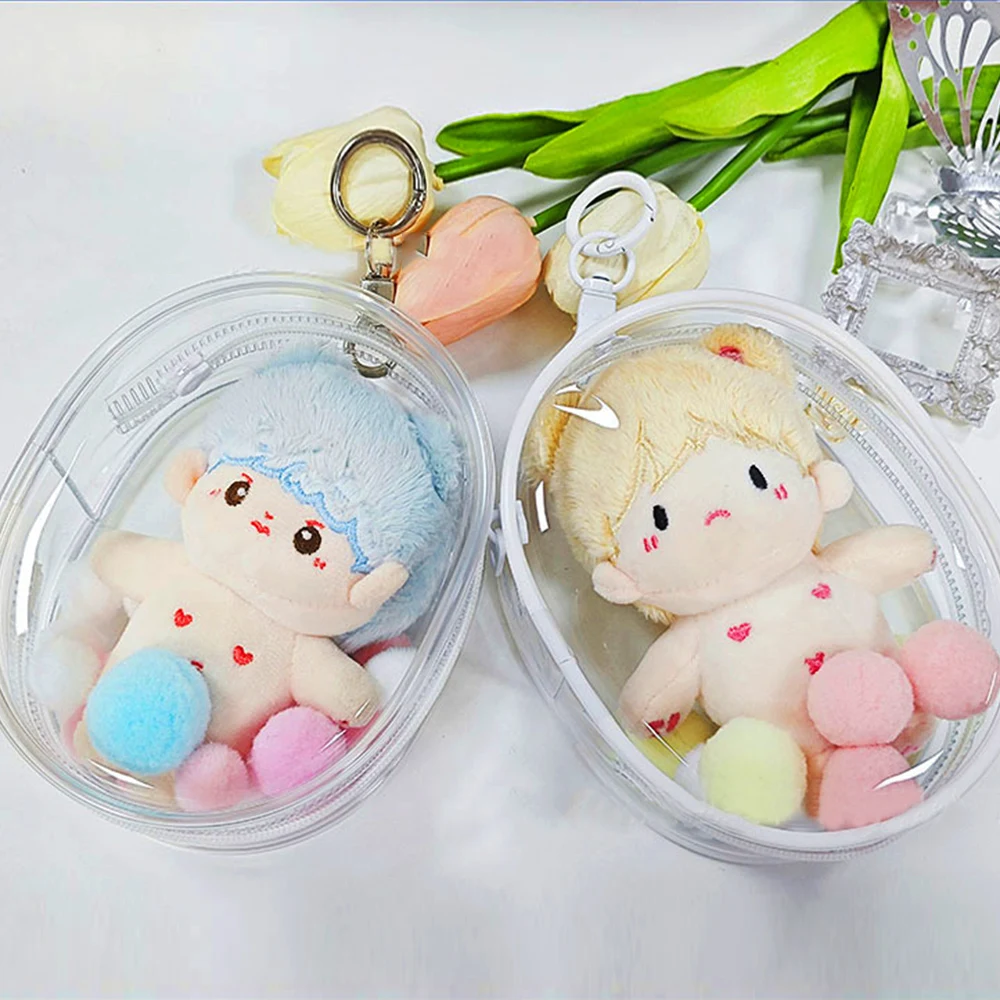 Clear Outdoor Bag New Style Mini Kawaii Plush Dolls Storage Pouch For 10cm-12cm Plushy Doll POP MART Anime Cartoon Nendroid Toy
Clear Outdoor Bag New Style Mini Kawaii Plush Dolls Storage Pouch For 10cm-12cm Plushy Doll POP MART Anime Cartoon Nendroid Toy