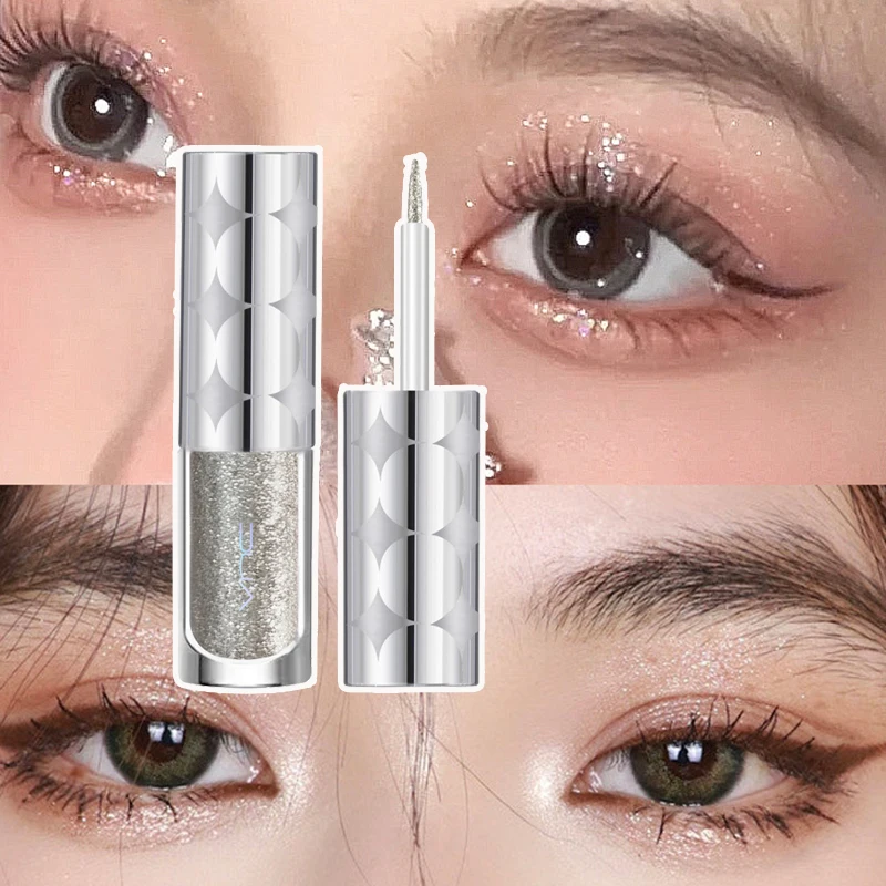 Aurora Pearlescent Highlighter Glitter Eye Liner Pen Waterproof Pearl Pink Brighten Silkworm Shadow Liquid Eyeliner Makeup
Aurora Pearlescent Highlighter Glitter Eye Liner Pen Waterproof Pearl Pink Brighten Silkworm Shadow Liquid Eyeliner Makeup