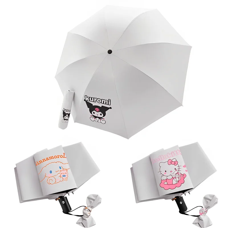 Anime Kawaii Sanrio Kuromi Manual Umbrella Hello Kitty Cinnamoroll Girl Summer Cartoon Cute Three Fold Automatic Parasol Gifts
Anime Kawaii Sanrio Kuromi Manual Umbrella Hello Kitty Cinnamoroll Girl Summer Cartoon Cute Three Fold Automatic Parasol Gifts