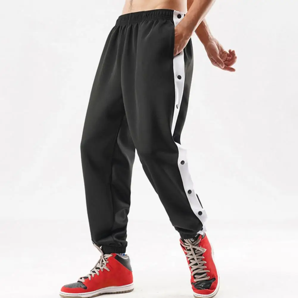 Men Clothing 2023 New Button Tear Away Pants Casual Pants Splicing Basketball Training Sweatpants Trousers pantalones hombre
Men Clothing 2023 New Button Tear Away Pants Casual Pants Splicing Basketball Training Sweatpants Trousers pantalones hombre