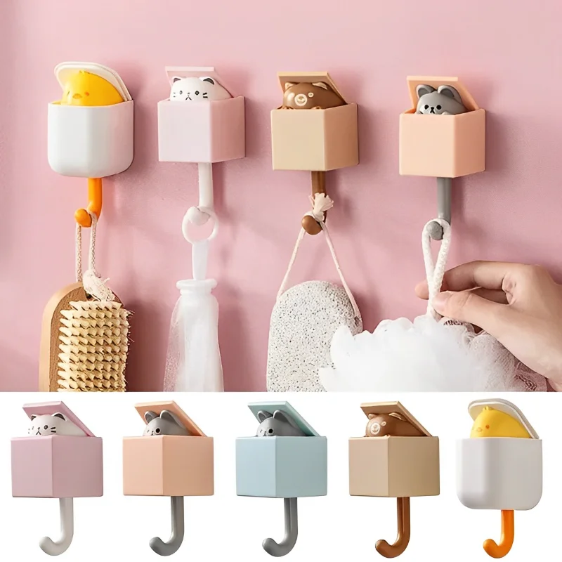 Cat Hook Creative Cute Seamless Hanger Hooks Dormitory Bedroom Door Decoration Wall Hook Key Coat Hanger Umbrella Towel Cap Hook
Cat Hook Creative Cute Seamless Hanger Hooks Dormitory Bedroom Door Decoration Wall Hook Key Coat Hanger Umbrella Towel Cap Hook