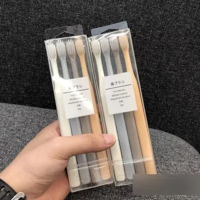 Small Head Solid Soft Bristle Toothbrush Four-pack Wholesale Popular Disposable Toothbrush Bathroom Accessories Tootbrush Holder
Small Head Solid Soft Bristle Toothbrush Four-pack Wholesale Popular Disposable Toothbrush Bathroom Accessories Tootbrush Holder