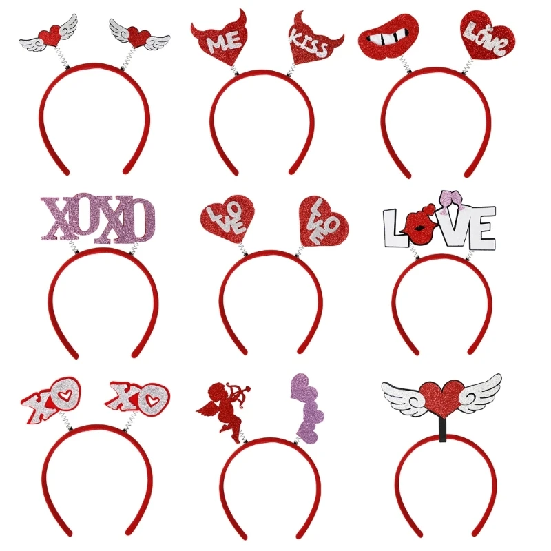 28TF Women Bachelorette Party Headband Valentine Holiday Headdress Cosplay Costume Carnival Party Props Cute Accessories
28TF Women Bachelorette Party Headband Valentine Holiday Headdress Cosplay Costume Carnival Party Props Cute Accessories
