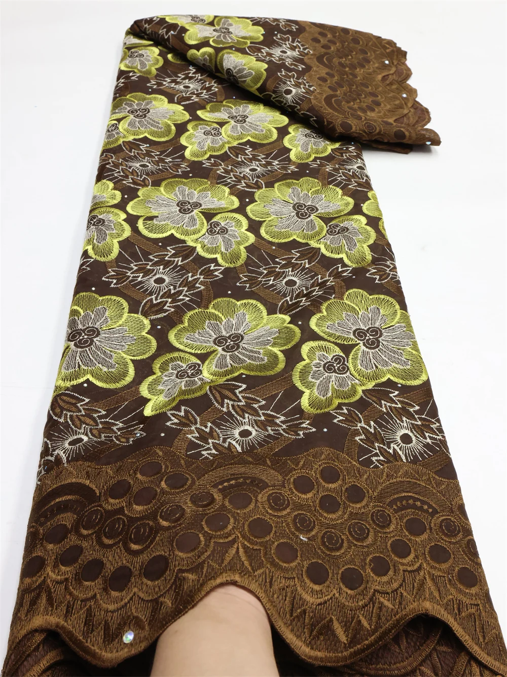 NI.AI Swiss Voile Lace In Switzerland With Stones African Nigerian Lace Fabric 2022High Quality French Cotton Lace Fabric LY1491
NI.AI Swiss Voile Lace In Switzerland With Stones African Nigerian Lace Fabric 2022High Quality French Cotton Lace Fabric LY1491
