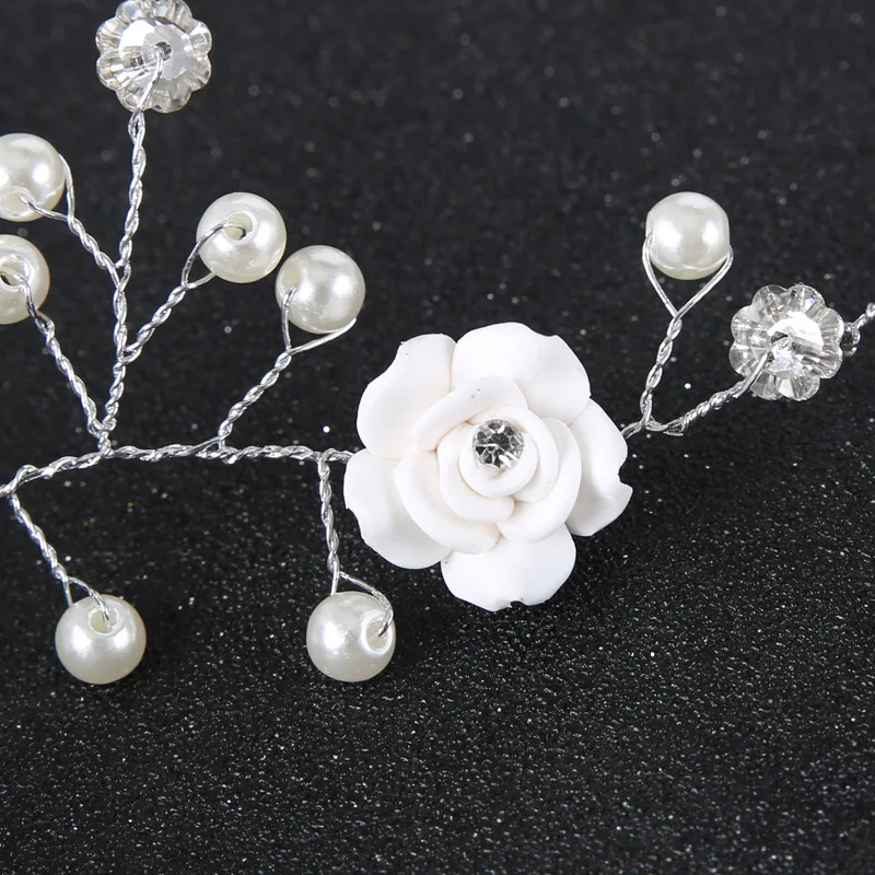 Bridal headwear crystal imitation pearl headband wreath wedding bridesmaid hair accessories
Bridal headwear crystal imitation pearl headband wreath wedding bridesmaid hair accessories