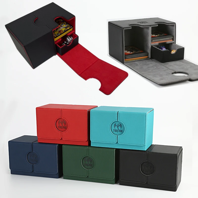 Card Case Card Box Magic TCG Mid Large Deck Case Solid Color Storage Box Top Side-Loading Christmas Toy Game Collection Cards
Card Case Card Box Magic TCG Mid Large Deck Case Solid Color Storage Box Top Side-Loading Christmas Toy Game Collection Cards