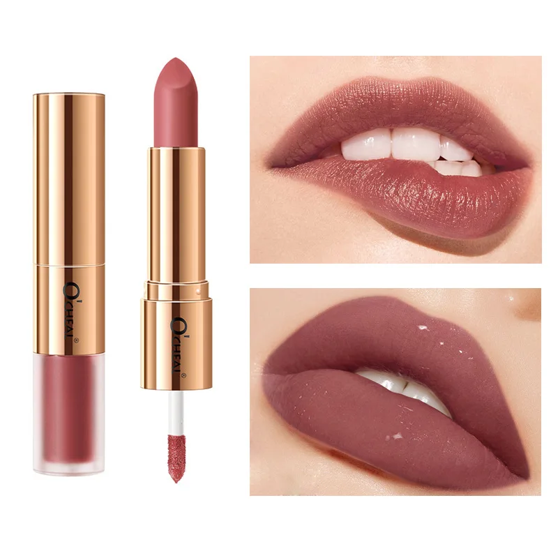 Ocheal Double-Headed Velvet White Lipstick Moisturizing Not Easy to Fade Matte Lipstick Long-Lasting Coloring Lipstick Lip Gloss
Ocheal Double-Headed Velvet White Lipstick Moisturizing Not Easy to Fade Matte Lipstick Long-Lasting Coloring Lipstick Lip Gloss