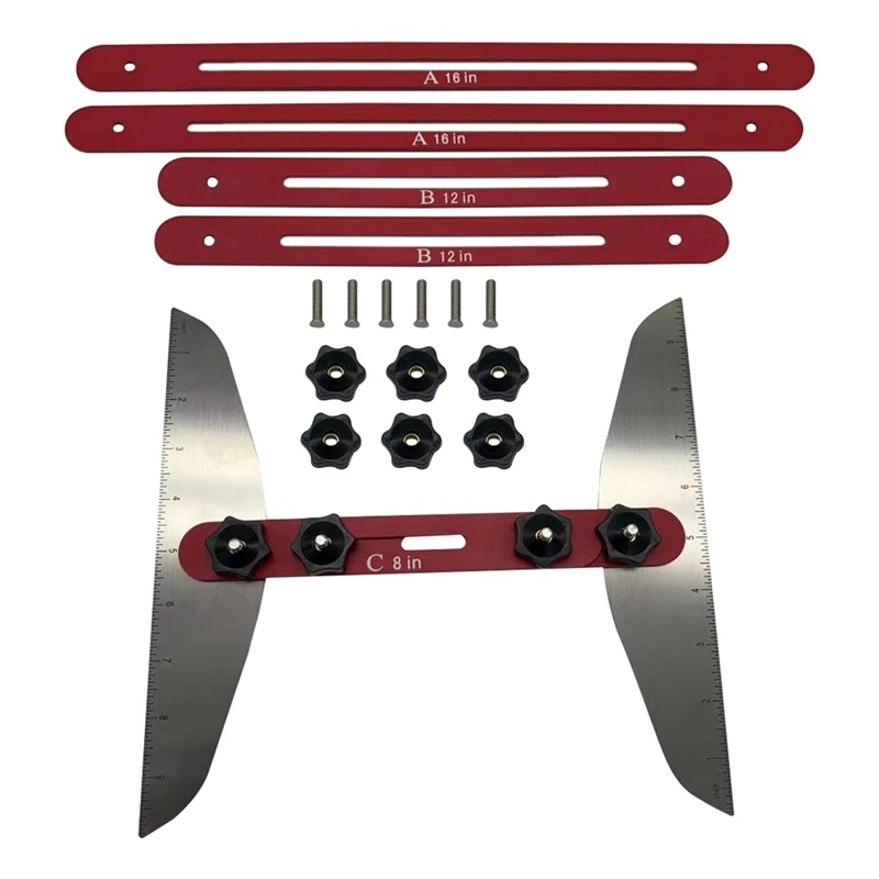 Stair Tread Gauge And Shelf Layout Tool Adjustable Stair Measuring Template Stair Jig For Measuring Stair Shelf
Stair Tread Gauge And Shelf Layout Tool Adjustable Stair Measuring Template Stair Jig For Measuring Stair Shelf