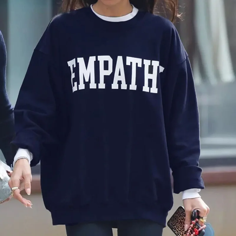 Women Casual Hoodie Streetwear Letter Printed Long Sleeve Sweatshirts Gothic Punk Y2k Autumn Winter Female Loose Hoodie Jackets
Women Casual Hoodie Streetwear Letter Printed Long Sleeve Sweatshirts Gothic Punk Y2k Autumn Winter Female Loose Hoodie Jackets