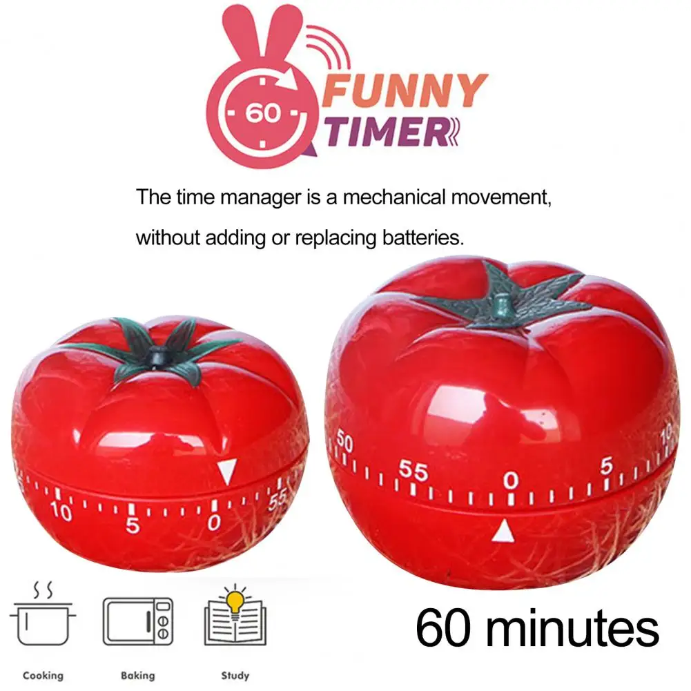 Tomato Shape Kitchen Cooking Timer Reminder Alarm Clock 1 Minute To 60 Minutes Adjustable Countdown Mechanical Timer Gadgets
Tomato Shape Kitchen Cooking Timer Reminder Alarm Clock 1 Minute To 60 Minutes Adjustable Countdown Mechanical Timer Gadgets