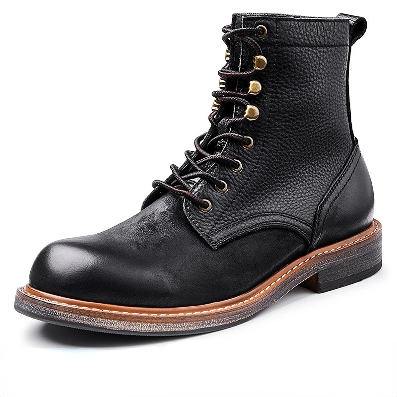 Vintage Business Mens Ankle Boots Luxury Genuine Cow Leather 2023 Spring New Style Brand Wedding Work Social Formal Shoes Man
Vintage Business Mens Ankle Boots Luxury Genuine Cow Leather 2023 Spring New Style Brand Wedding Work Social Formal Shoes Man