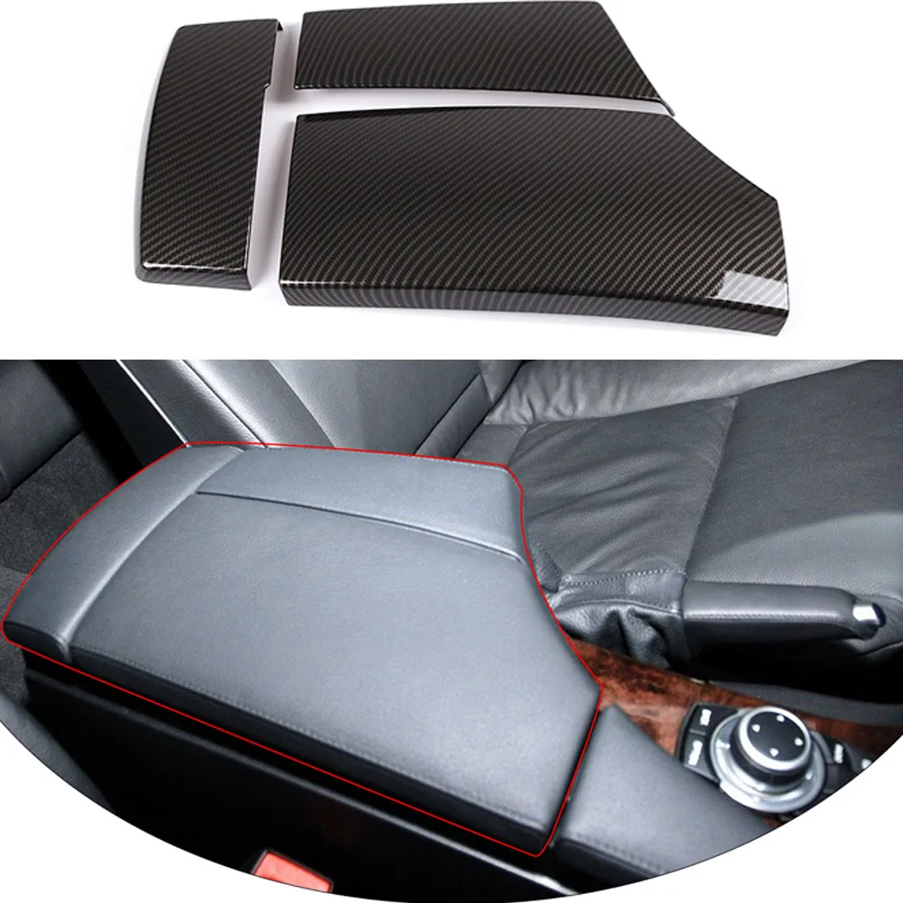 Interior Details ABS Protective Cover Carbon Fiber Central Control Armrest Box For BMW 5 Series E60 E61 2004-2010 Car Accessory
Interior Details ABS Protective Cover Carbon Fiber Central Control Armrest Box For BMW 5 Series E60 E61 2004-2010 Car Accessory