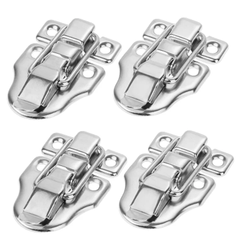 4Pcs Vintage Silver/gold Brass Metal Toggle Hasp Latch for Jewelry Box Wooden Case Cabinet Toolbox Trunks 40*56MM with Screws
4Pcs Vintage Silver/gold Brass Metal Toggle Hasp Latch for Jewelry Box Wooden Case Cabinet Toolbox Trunks 40*56MM with Screws