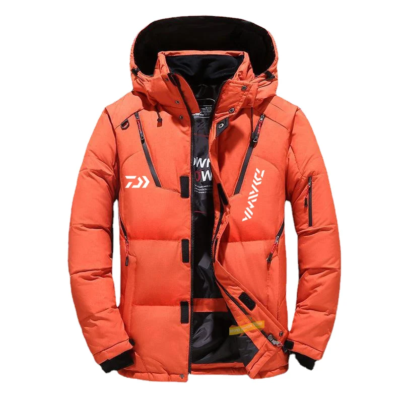 New Men's Winter Fishing Down Jacket Hooded Windproof Thickened Warm Snow Parka Outdoor Mountaineering Clothes Fishing Jacket
New Men's Winter Fishing Down Jacket Hooded Windproof Thickened Warm Snow Parka Outdoor Mountaineering Clothes Fishing Jacket