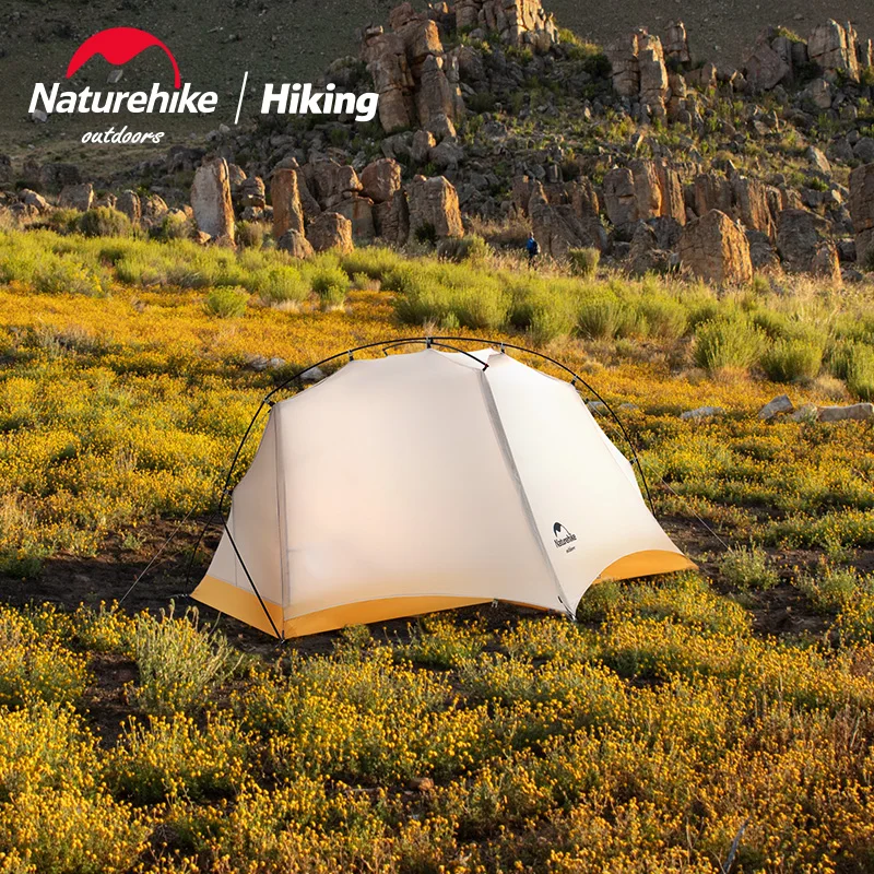 

Naturehike NEW Cloud Trace 10D Nylon Tent Ultralight Single Tent Outdoor Portable Lightweight Camping Hiking Equipment NH21ZP003
