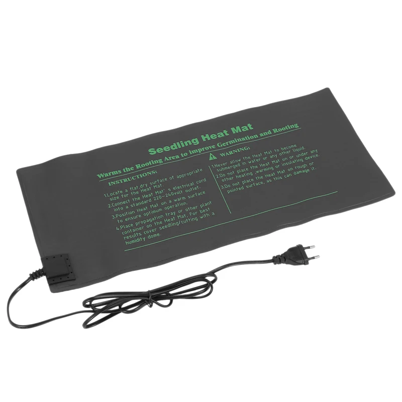 Прочный тепловой коврик для рассады, прорастание семян, прорастание, клон, стартовый коврик, теплый гидропонный нагревательный коврик 52X24 с...
Прочный тепловой коврик для рассады, прорастание семян, прорастание, клон, стартовый коврик, теплый гидропонный нагревательный коврик 52X24 с...