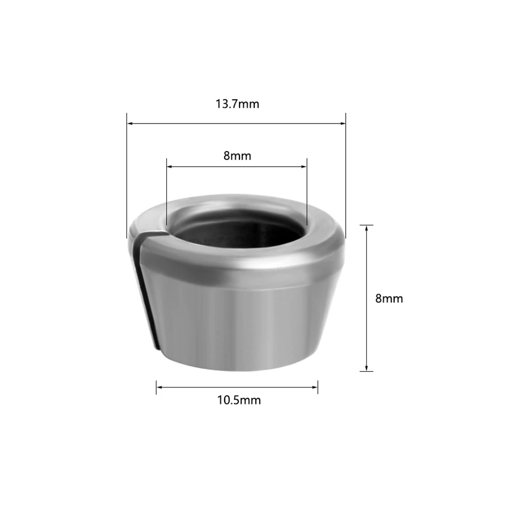6 Piece Set Trimmer Collets Electric Router Suitable For Engraving Machine 10mm 6mm 9.5mm M17*1mm Accessories Brand New
6 Piece Set Trimmer Collets Electric Router Suitable For Engraving Machine 10mm 6mm 9.5mm M17*1mm Accessories Brand New