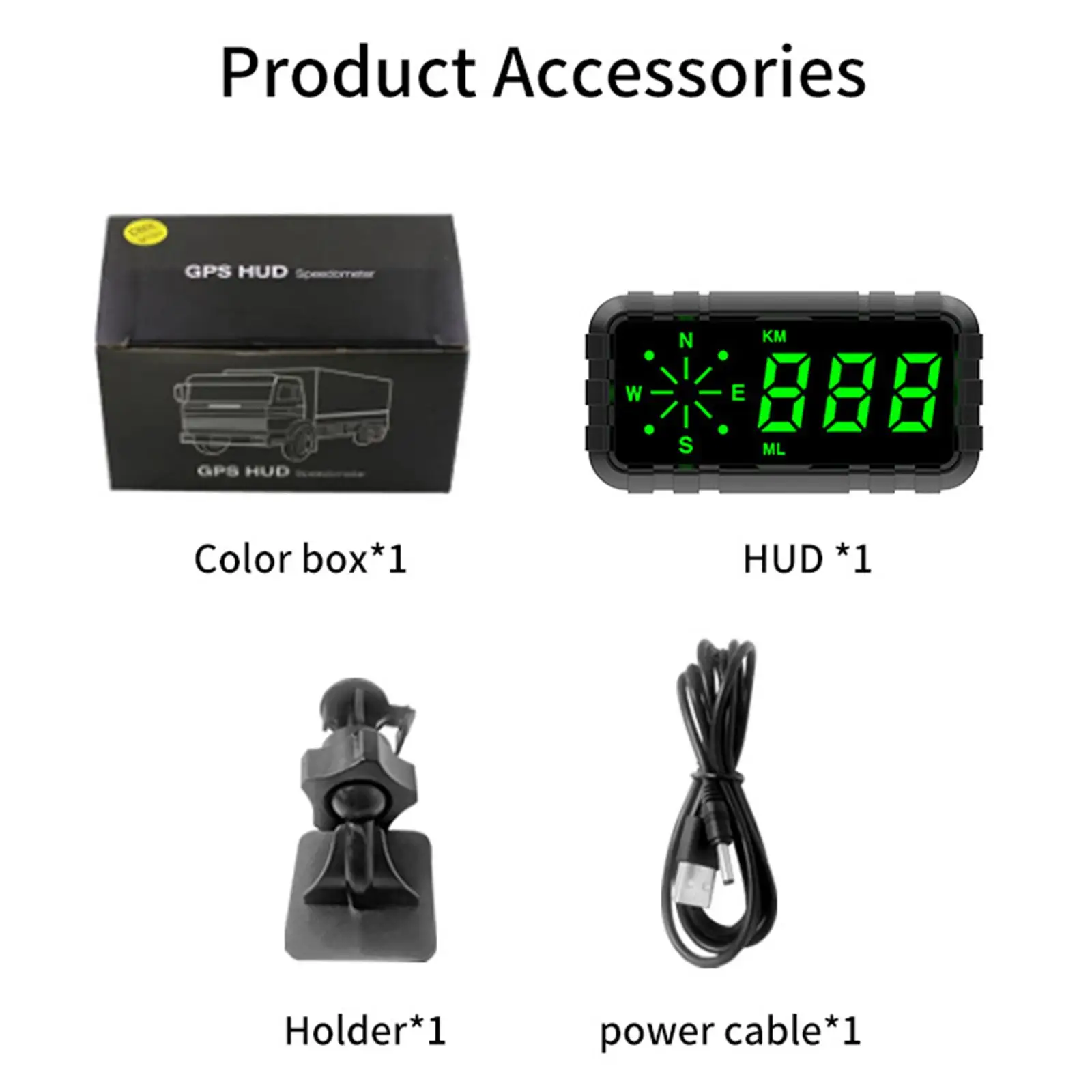 Digital Alarm Head Up Big Fonts C3010 Compass GPS Speedometer Display 
Digital Alarm Head Up Big Fonts C3010 Compass GPS Speedometer Display