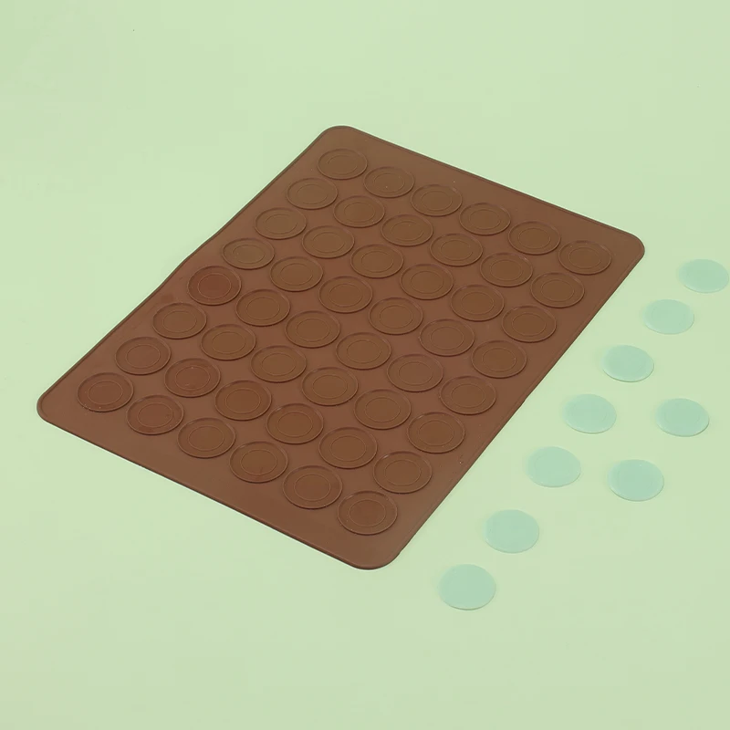 Silicone Baking Mat 24 Hole Macaron Mat Non-stick Tray Pastry Cookies Bread Making Baking Sheet Bakeware Reusable Oven Cake Pan
Silicone Baking Mat 24 Hole Macaron Mat Non-stick Tray Pastry Cookies Bread Making Baking Sheet Bakeware Reusable Oven Cake Pan