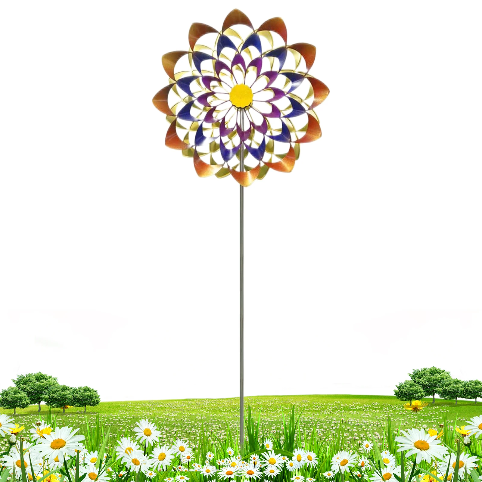 Outdoor Windmill Decor Colorful Willow Leaves Dual Direction Wind Spinner Wind Spinners Decor For Garden Lawn Patio Outdoor
Outdoor Windmill Decor Colorful Willow Leaves Dual Direction Wind Spinner Wind Spinners Decor For Garden Lawn Patio Outdoor