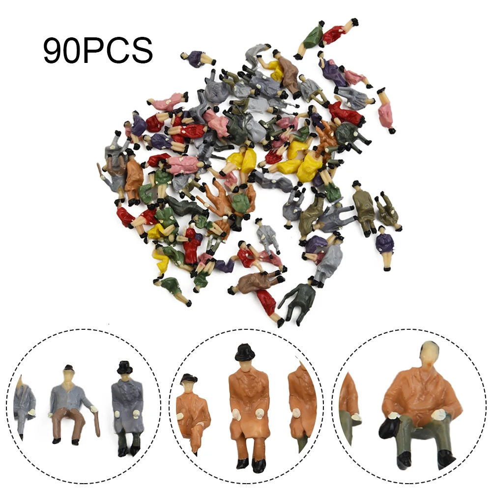 90pcs HO Scale 1:87 All Seated Passenger People Sitting Figures Different Poses Model Figurine Railroad Train Layout Decoration
90pcs HO Scale 1:87 All Seated Passenger People Sitting Figures Different Poses Model Figurine Railroad Train Layout Decoration