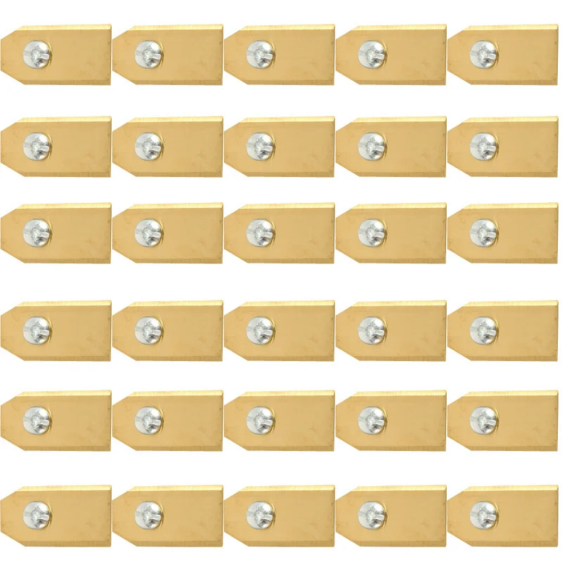 30/60/90pcs For Husqvarna Automower Blade 0.75MM Gold Titanium Coated stainless steel Lawn Mower Blade Replacement Screw Parts
30/60/90pcs For Husqvarna Automower Blade 0.75MM Gold Titanium Coated stainless steel Lawn Mower Blade Replacement Screw Parts