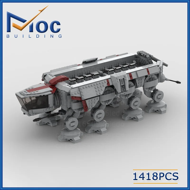 New Creative Moc Small Particle Building Block Space STAR plan wars Series Robot AT-OT Model Diy Assembly Toy
New Creative Moc Small Particle Building Block Space STAR plan wars Series Robot AT-OT Model Diy Assembly Toy
