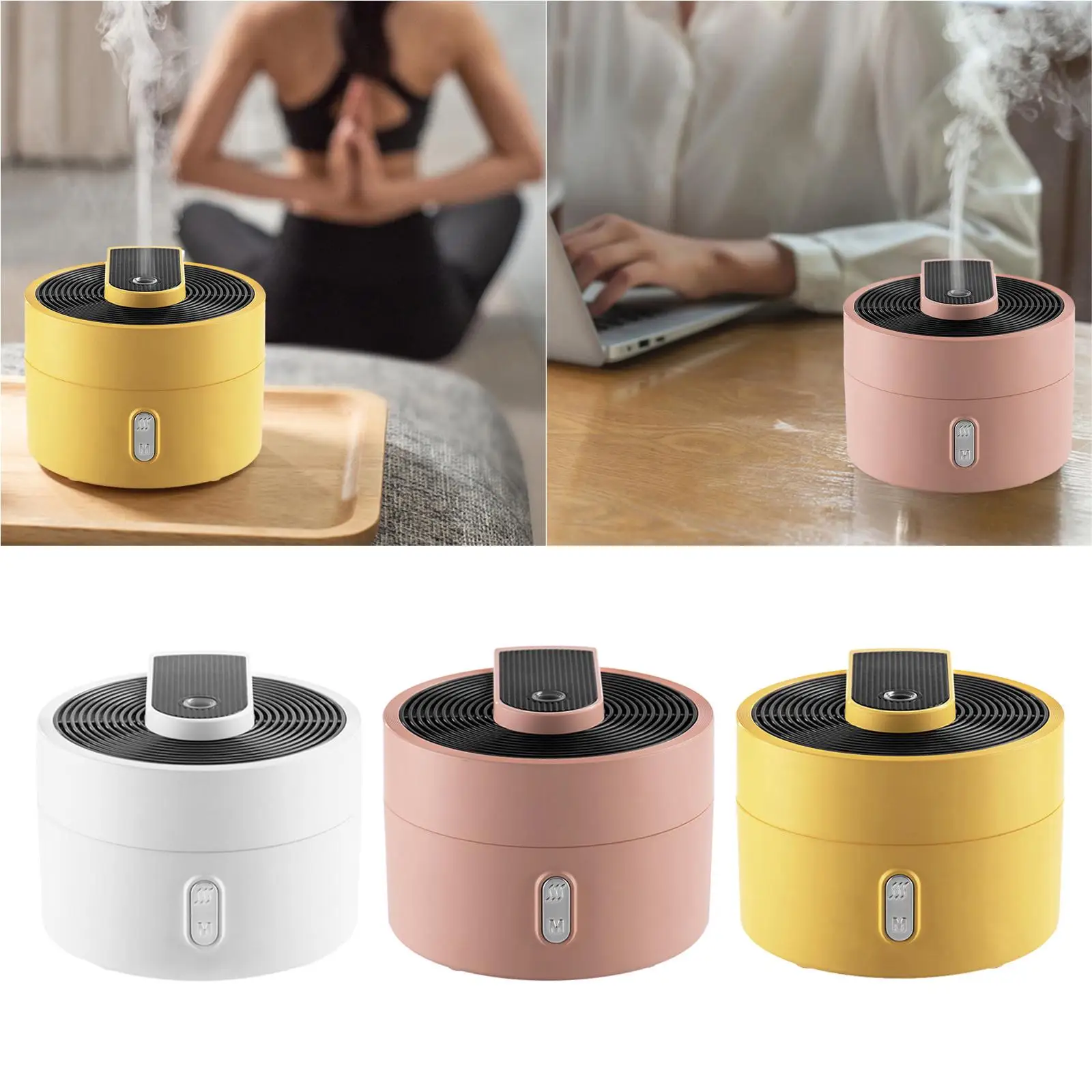 Humidifier 2 in 1 2 Adjustable Mist Modes Essential Oil Diffuser for Desktop Car
Humidifier 2 in 1 2 Adjustable Mist Modes Essential Oil Diffuser for Desktop Car