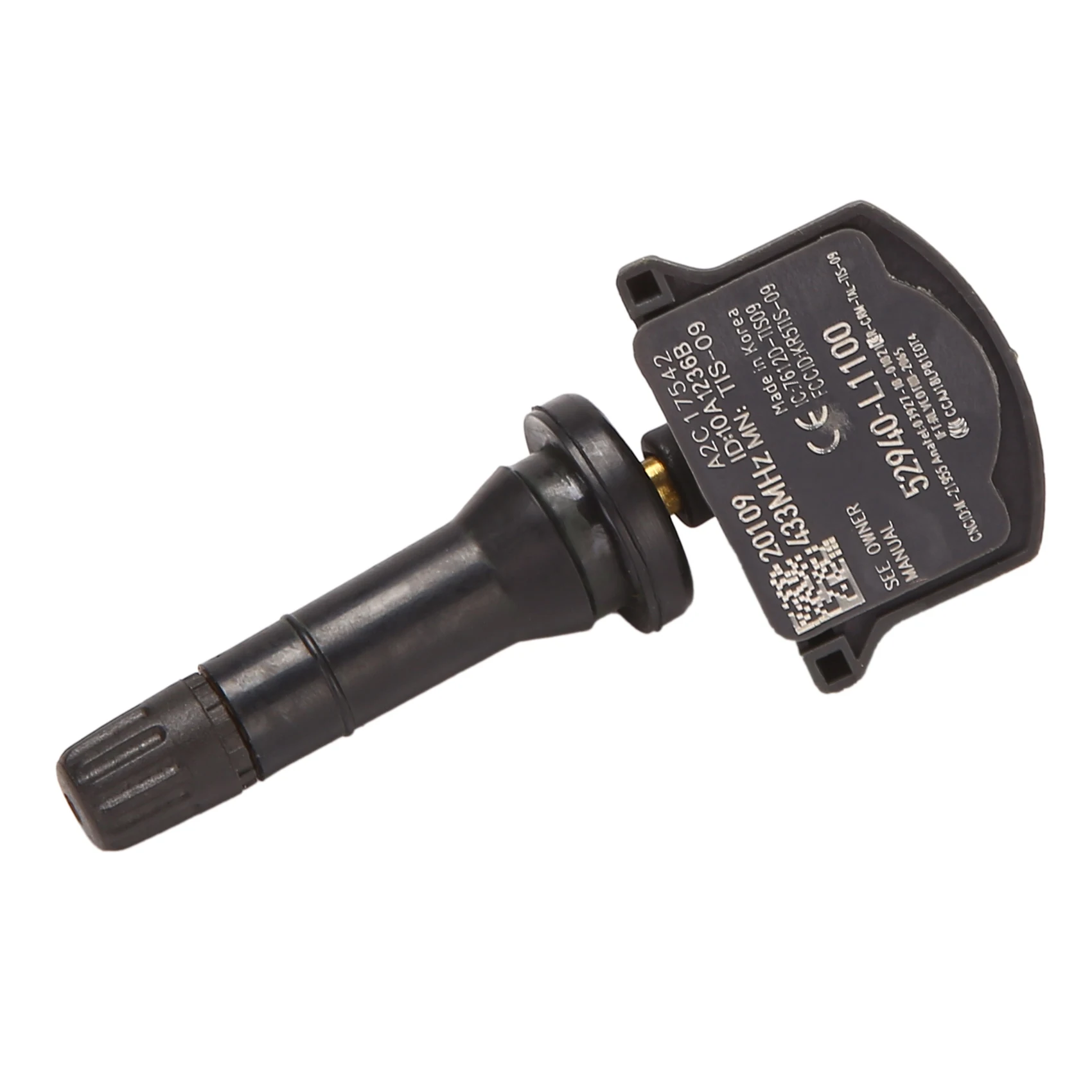 1PCS TPMS Tire Pressure Monitoring Sensor 52940-L1100 for Hyundai Sonata Elantra KIA Optima K5 Seltos 2020-2021
1PCS TPMS Tire Pressure Monitoring Sensor 52940-L1100 for Hyundai Sonata Elantra KIA Optima K5 Seltos 2020-2021