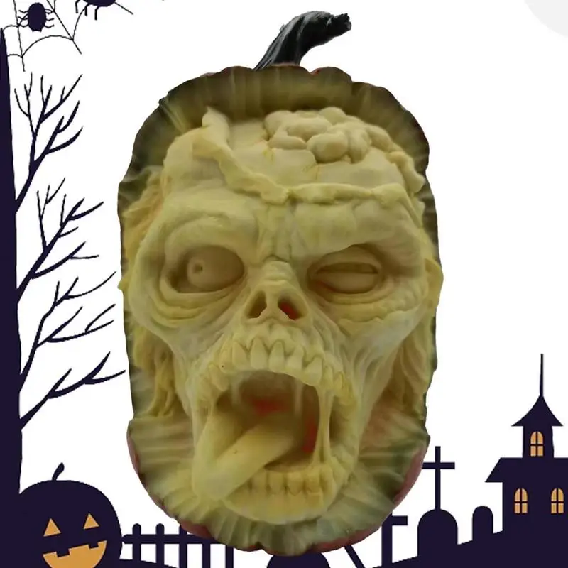 Pumpkin Face Lights Halloween Spooky Pumpkin Lantern Resin Ornament Halloween Decor For Living Room Door Party Window Haunted
Pumpkin Face Lights Halloween Spooky Pumpkin Lantern Resin Ornament Halloween Decor For Living Room Door Party Window Haunted