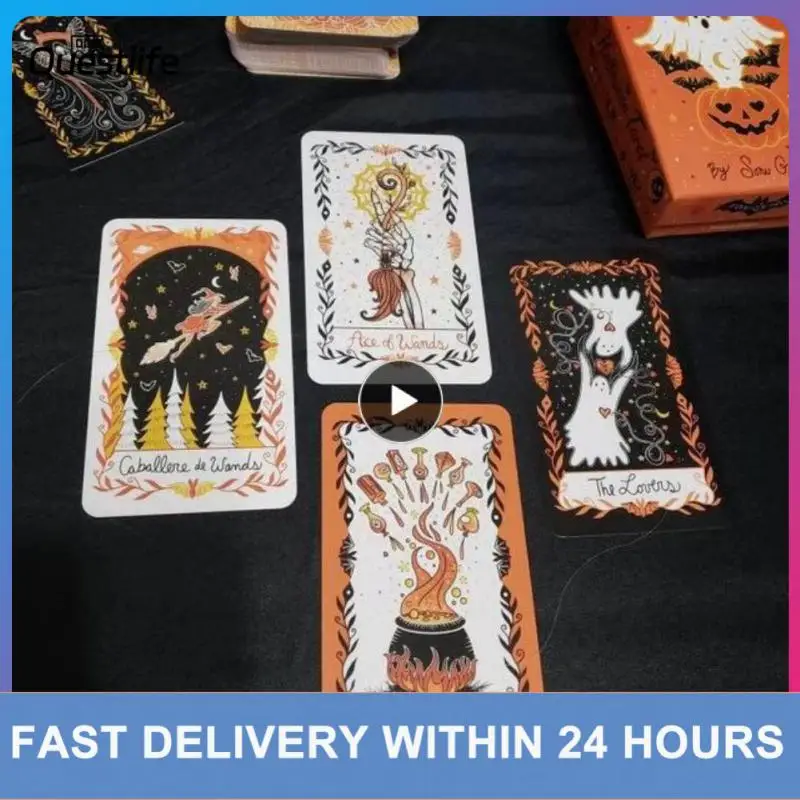 High Quality Tarot Deck Online Guidebook For Adult Children Game Leisure Party Table Game Fortune-telling Prophecy Oracle Cards
High Quality Tarot Deck Online Guidebook For Adult Children Game Leisure Party Table Game Fortune-telling Prophecy Oracle Cards