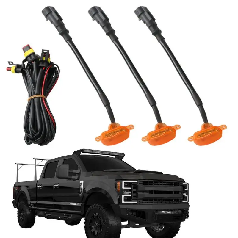 LED Grill Lights For Trucks Amber Marker Lights Decorative Amber Clearance Lights LED Light For Night Vision And Reliability
LED Grill Lights For Trucks Amber Marker Lights Decorative Amber Clearance Lights LED Light For Night Vision And Reliability