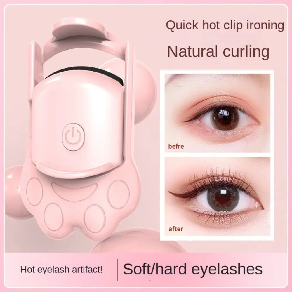 

Lashes for Long Lasting Natural Curling Eye Lash Curler Electric Eyelash Curlers Heated Eyelash Curler USB Rechargeable