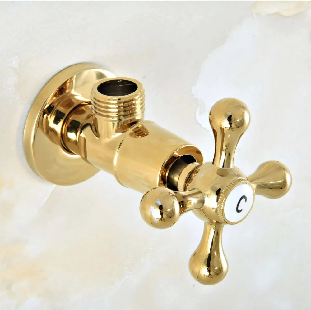 1PC Brass Angle Valve Chrome Black Gold Inlet Valve Bathroom Outlet Valve G1/2 Water Stop Valve Toilet Kitchen Accessories
1PC Brass Angle Valve Chrome Black Gold Inlet Valve Bathroom Outlet Valve G1/2 Water Stop Valve Toilet Kitchen Accessories
