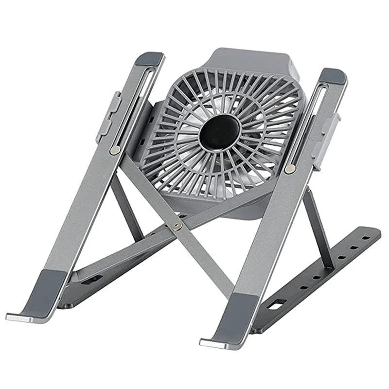 Laptop Stand, Laptop Riser With Detachable USB Fan, Adjustable,For Air Pro / Dell XPS / More 10-16 Inch Laptops
Laptop Stand, Laptop Riser With Detachable USB Fan, Adjustable,For Air Pro / Dell XPS / More 10-16 Inch Laptops