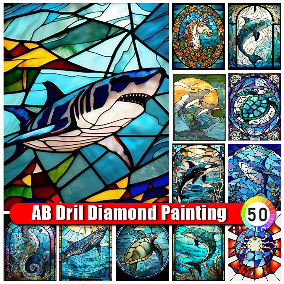Zipper Bag AB Diamond Painting Ocean Animals Shark Full Drill Diy Diamond Embroidery Cross Stitch 5d Rhinestone Mosaic Kit Gift
Zipper Bag AB Diamond Painting Ocean Animals Shark Full Drill Diy Diamond Embroidery Cross Stitch 5d Rhinestone Mosaic Kit Gift