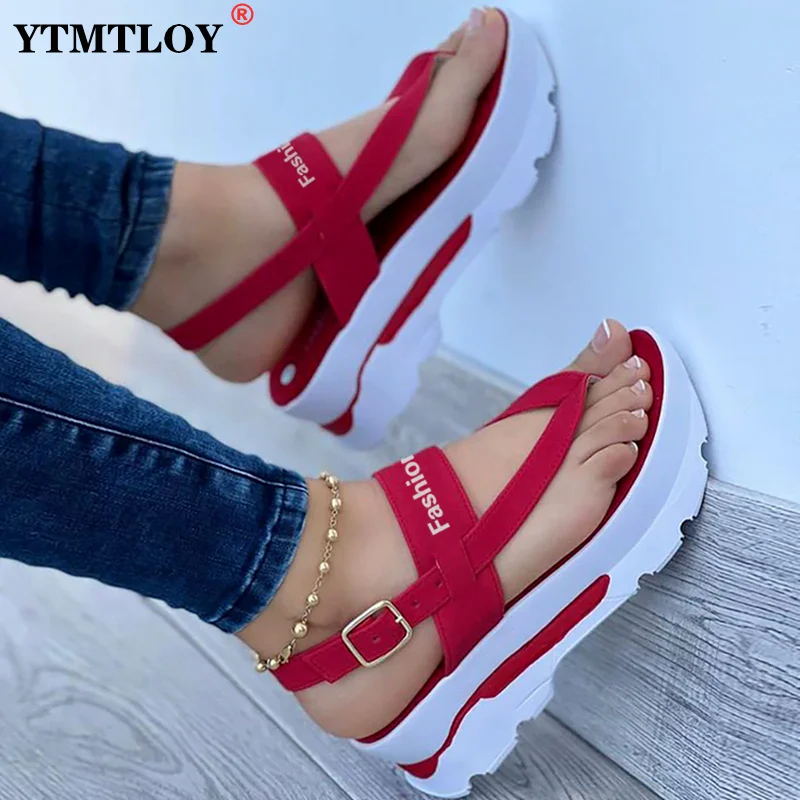 Platform Sandals Women New Summer Chunky High Heels Female Wedges Shoes for Women Fish Toe Red Sandalia Feminina 3
Platform Sandals Women New Summer Chunky High Heels Female Wedges Shoes for Women Fish Toe Red Sandalia Feminina 3