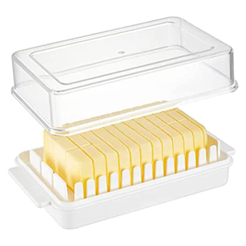 Butter Cut Storage Box With Lid Refrigerator Cheese Cutting Organizer Container Dish Box Holder Tray Fresh-Keeping Breakfast
Butter Cut Storage Box With Lid Refrigerator Cheese Cutting Organizer Container Dish Box Holder Tray Fresh-Keeping Breakfast