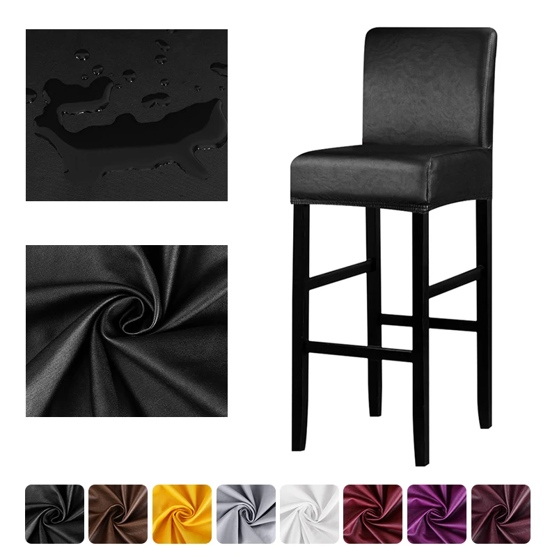 1/2/4/6 Pieces Waterproof PU Material Fabric Chair Cover Short Back Size Bar Dining Seat Covers Chair Protector For Dining Room
1/2/4/6 Pieces Waterproof PU Material Fabric Chair Cover Short Back Size Bar Dining Seat Covers Chair Protector For Dining Room