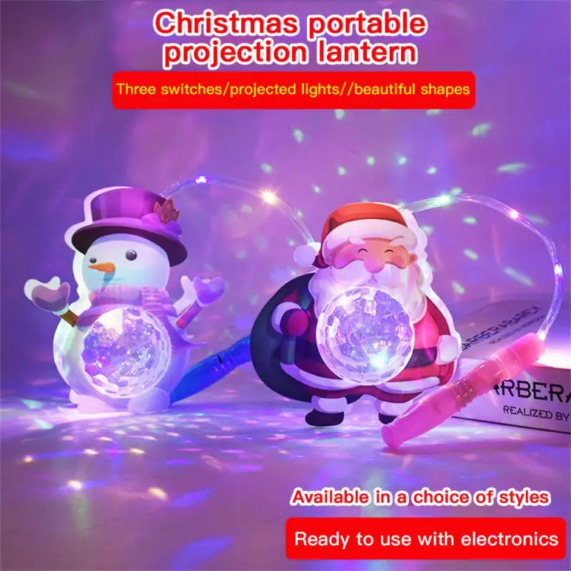 Christmas Projector Lamp Plastic Three Gear Switch Portable Easy To Use Creative Christmas Decoration Led Light Toys Snowman
Christmas Projector Lamp Plastic Three Gear Switch Portable Easy To Use Creative Christmas Decoration Led Light Toys Snowman