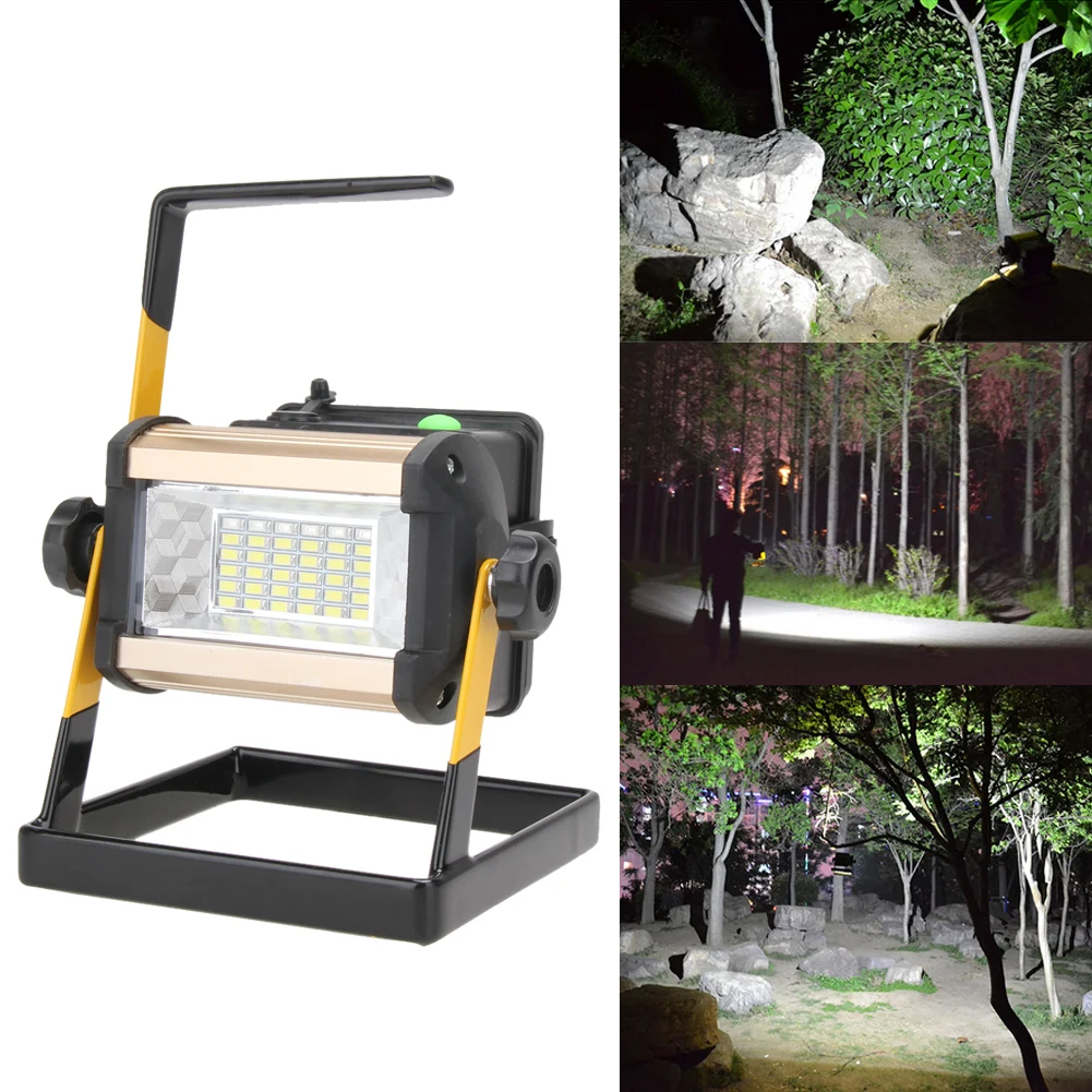 Floodlight 50W LED Spotlight Rechargeable Flood Light Handheld Searchlight Outdoor Camping Lantern Project Lamp
Floodlight 50W LED Spotlight Rechargeable Flood Light Handheld Searchlight Outdoor Camping Lantern Project Lamp